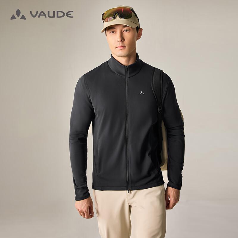 VAUDE Men's Outdoor Long-Sleeve Fleece Base Layer