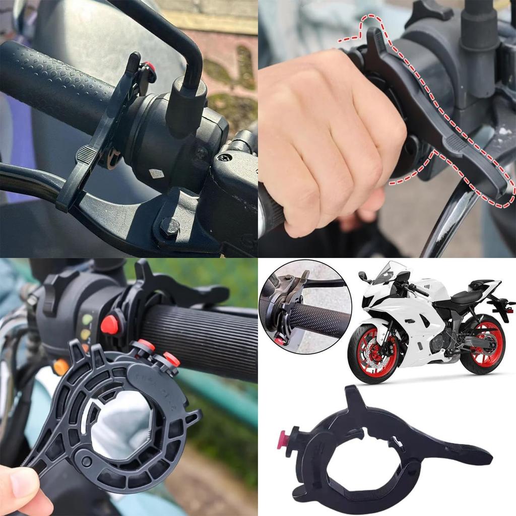HUIKKJP Throttle Lock Motorcycle Cruise Control Throttle Assist Bike Throttle Aid Cruise Lock Parts Universal Motorcycle Accessories