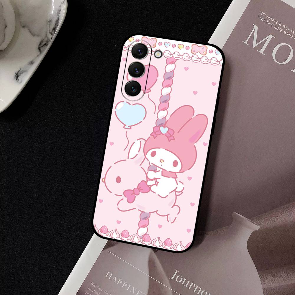 Cute Cartoon M-Melody Phone Case For Samsung Galaxy S21 S22 S23 S24ULTRA S25ULTRA FE Ultra Plus5G A52S S26 Soft Cover