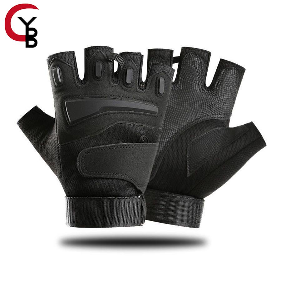 Yiran Health & Beauty Men's Red Yanbiguo 1 Pair Fingerless Gloves Suitable For Effective Results Motorbike Motorcycle Cycling Climbing Hiking Hunting