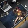 HD Genshin Impact Hu Tao Game Mousepad PC Gaming Accessories Laptop Pad Non-Slip Rubber Soft Edge locking XXL Large Keyboard Mat