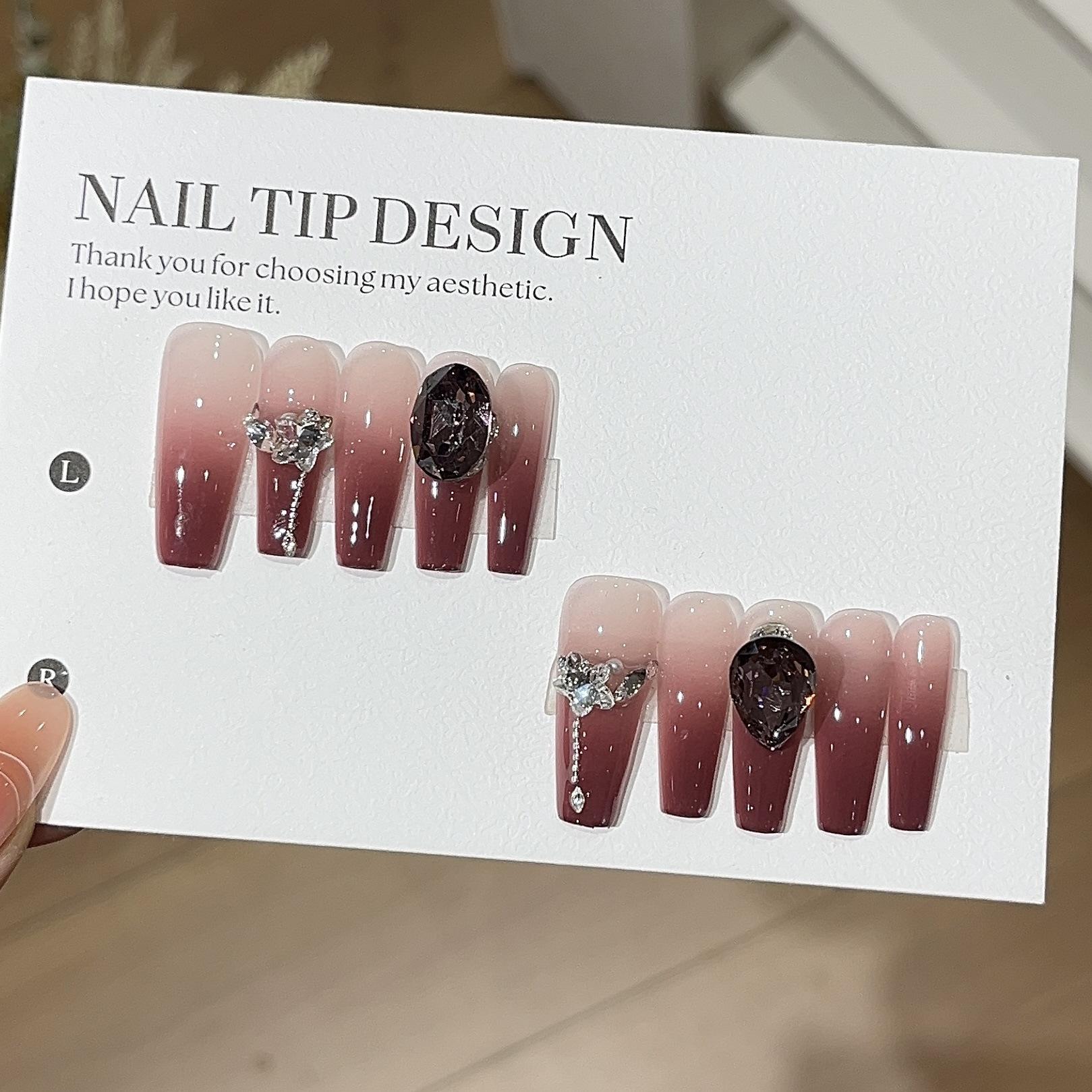 

Роскошная белая градиентная вишневая броня премиум-класса K9 Stacked Diamond от Афины L