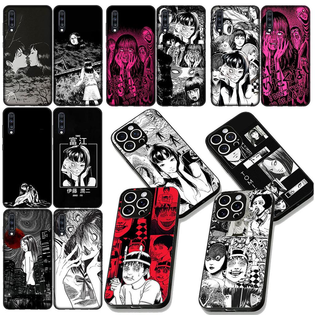 Tomie Junji Ito Anime Collection Cover for Motorola Moto E13 E20 E32 E22 E14 E15 G32 G60 G72 G7 G8 G82 G9 Plus Power Phone Case