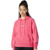 Li Ning Sports Fashion Series Loose Pullover Hoodie Women hoodies Tea-Rose-Red AWDR320-5
