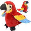Sprechender Papagei Wiederholt Tanzt Spricht Sprechender Bär Sprechende Maskottchen