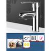 MINXI All-Copper Single-Hole Bathroom Faucet