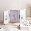 Folding Photo Frame Stand 6/7/8 Inch DIY Display Frame Crafts Photo Albums  Posters Painting
