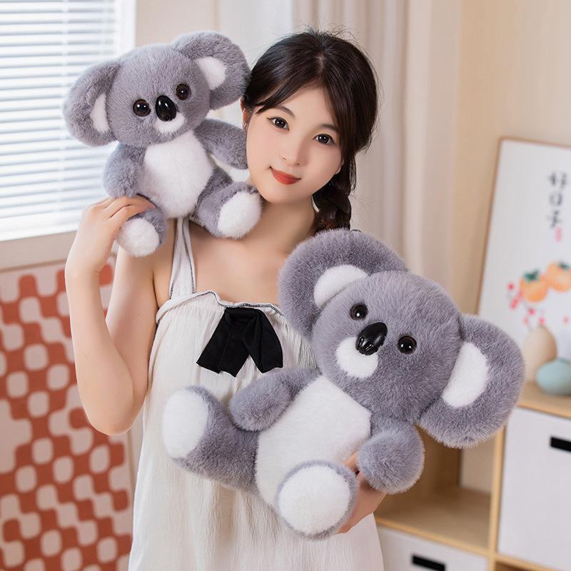 Bai Fen Bai Dolls And Toys Cute Simulated Koala Doll Plush Toy Sitting Small Koala Doll Children Soothing Rag Doll Birthday Gift