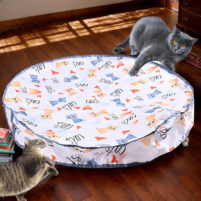 Interactive Cat Toys Interactive Kitten Hunting Hide And Seek Toy Rolling Ball Simulated Interactive Hunting Cat Toy for Cats