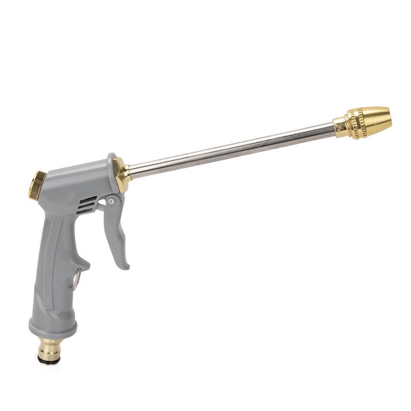 High-Pressure Multi-functional Car Wash Water Gun with Copper-Plated Nozzle