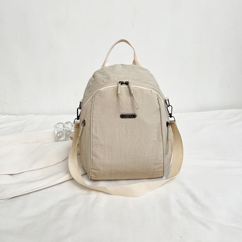 Summer backpack new large-capacity commuter travel backpack fashionable versatile shoulder handbag women's lightweight