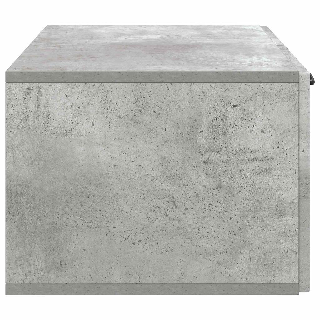 Wall Mounted TV Cabinet Concrete Grey 59.5 x 41 x 30 cm