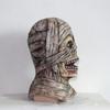 Mummy head cover, Halloween party latex mask
