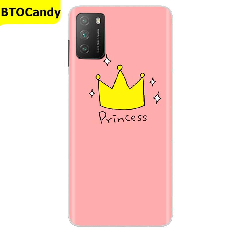 Für POCO M3 Hülle, Weiche Silikon-Rückseite, Telefonhülle für Xiaomi Poco M3 Pro 5G, Rückseitige Abdeckung, Weiche TPU Coque für POCO M 3 M3 Silikonhülle