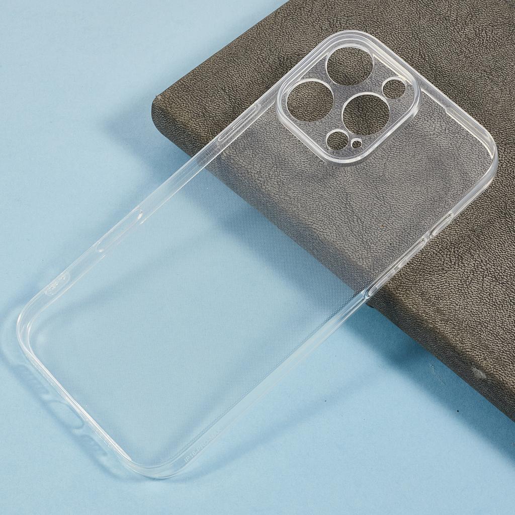 For iPhone 16 Pro Case 1.2mm Ultra Thin Crystal Clear TPU Phone Cover