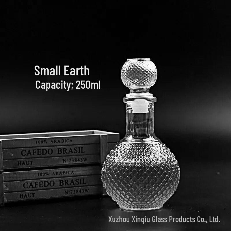 Creative Crystal Diamond Wine Decanter: 50ml-1000ml Transparent Red Wine Bottle