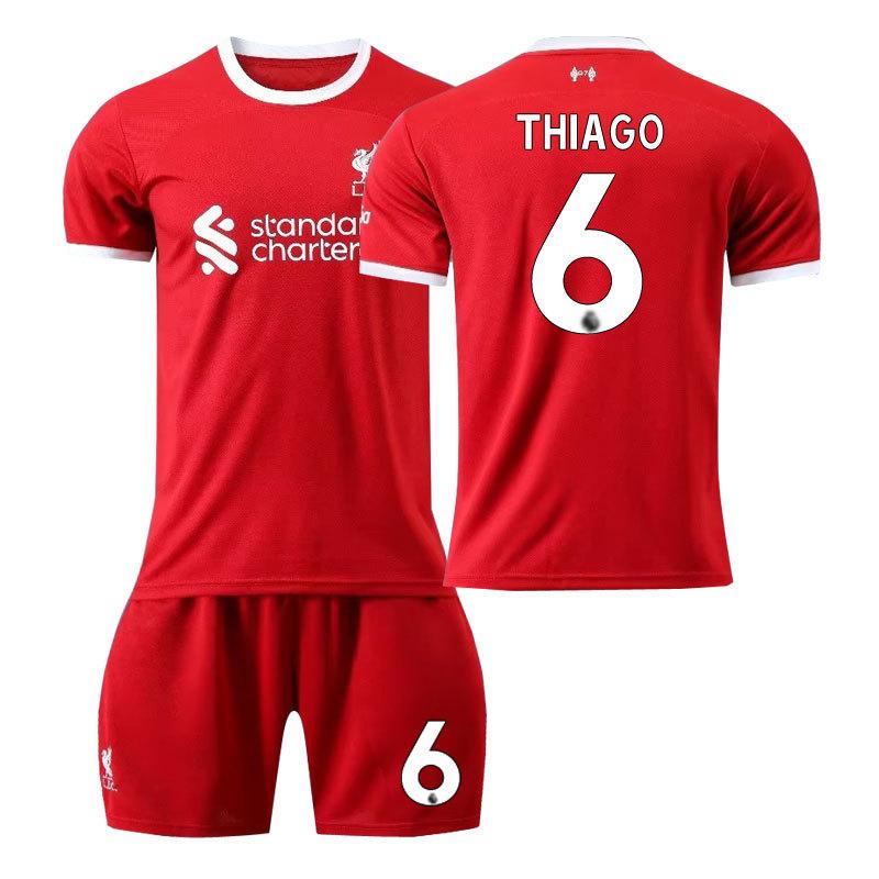 Домашняя футболка Ливерпуля 2023-24 №11 Салах Футбольные футболки 20