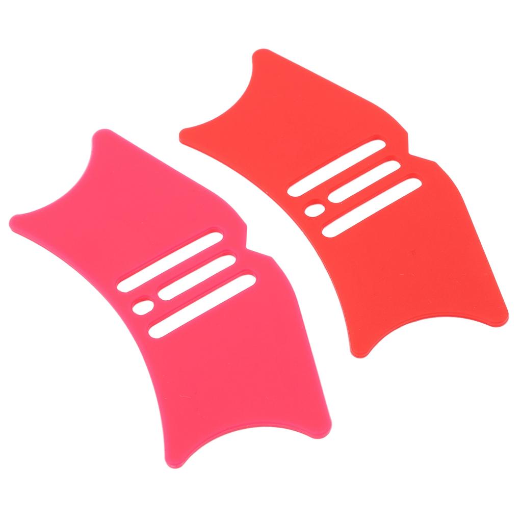 2pcs 4 In 1 Nose Contour Stencil Shadow Tool Reusable Silicone Shadow Template Highlighter Template