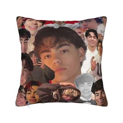 Malachi Barton Actor Pillowcase Polyester Cushion Cover Gift Pillow Case Cover Home Square 45*45Cm