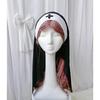 Nun Habits Hats Nun Headpiece Lightweight Nun Costume Accessories for Halloween Dressing Up Party Nun Headband Caps
