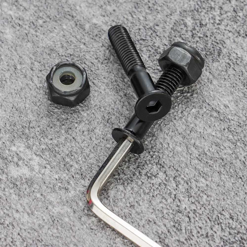 Schwarz/Gold M5 Zubehör Skateboard Schrauben Longboard Teile Befestigungsmaterial Schrauben Beschläge Muttern