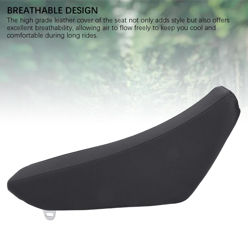 Motorcycle Seat Assembly Shock Absorbing Comfortable Foam Pad Seat Cushion for KLX110 KX65