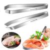 1/2pcs 430 Stainless Steel Fish Bone Tweezers Pincer Clip Flat and Slant Pliers Meat Hair Remover Tool for Removing Salmon Bones