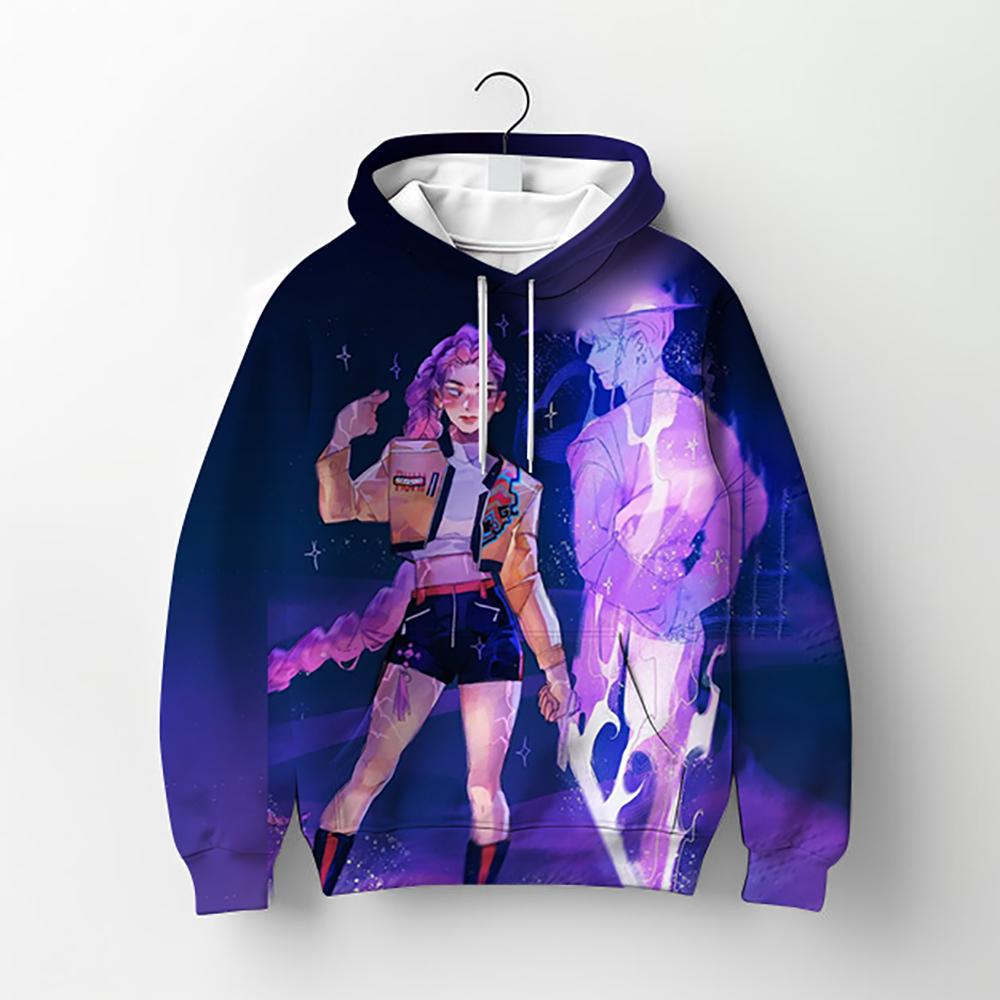 Huvtröjor Barn Huvtröja Manga Barn Kpop Demonjägare Barn Tröja Söt Tiger Harajuku Huvtröja för Pojkar Flickor