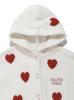 BABY Airy Moco Heart Poncho PBNT254435RED80