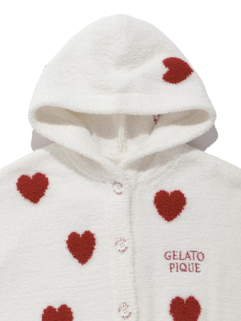 BABY Airy Moco Heart Poncho PBNT254435RED80