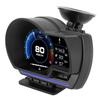 Head Up Display OBD2+GPS Smart Gauge Car HUD Speedometer Turbo RPM Alarm for Car Truck