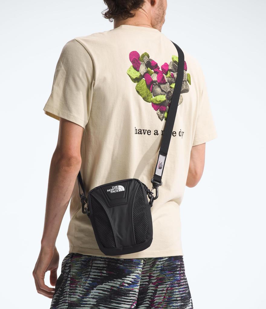 North Shoulder Bag Y2K OS TNF Gray [The Face] Black/Asphalt