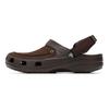 Crocs Classic Clog Lightweight Comfortable Sandals Men Footwear Dark-Brown 207142-206