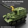 Non-Toxic 2436Pcs Green Tank Buildicng Blocks Toys Model Large-Sized Tank Assemble Bricks Toy Sets For Kid Ornament Gifts