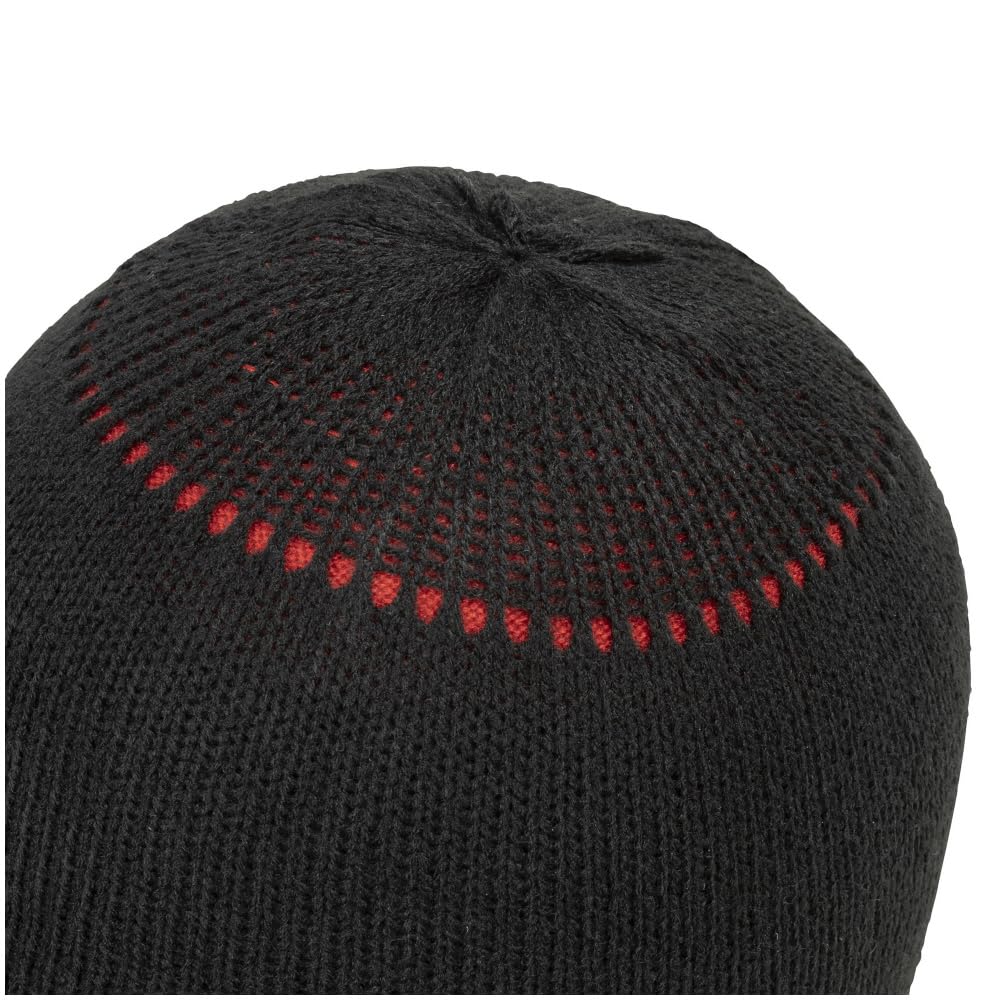 Mizuno Breath Thermo Training Wear Knit Cold for Kids Chinese Red Cap, Protection, Moisture-Wicking, Heat-Retaining, (Head Circumference 51-56cm),