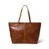 (The Kim Tote Bag - Cocoa Brown) Leather Bag