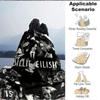 1Pc Billie Eilish Collage Blanket Soft And Comfortable Casual Warm Camping Travel Christmas Halloween Xmas Gift M924457