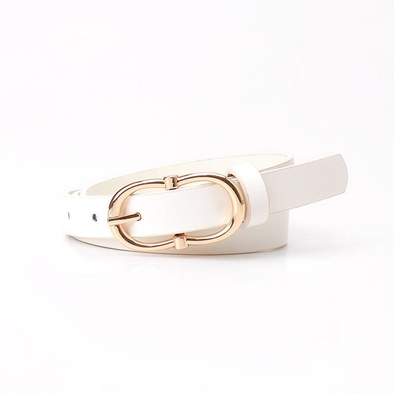 New Simple and Versatile Women's Belt, Fashionable Commuting Casual Style Belt, Women's Decorative Jeans Belt