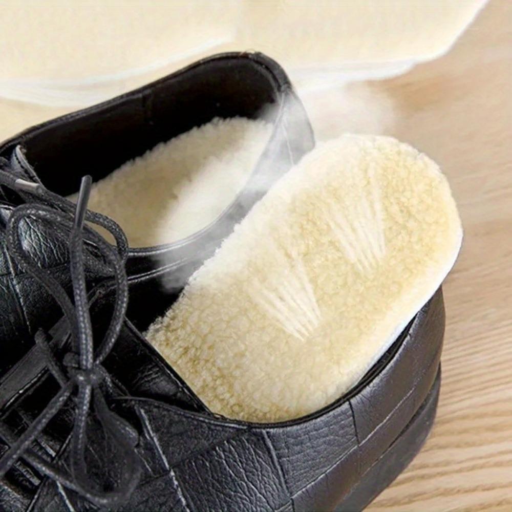 1 paire de semelles intérieures en polaire Sheating pour hommes et femmes - Chaleur et confort ultimes, parfaites pour les sports d'hiver et les activités de plein air.