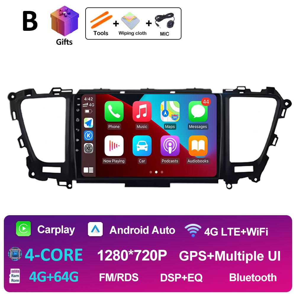 Intelligent System Navigation GPS For Kia Carnival YP Sedona 2014 2015 2016 2017 2018 2019 2020 Car Multimedia Player Head Unit