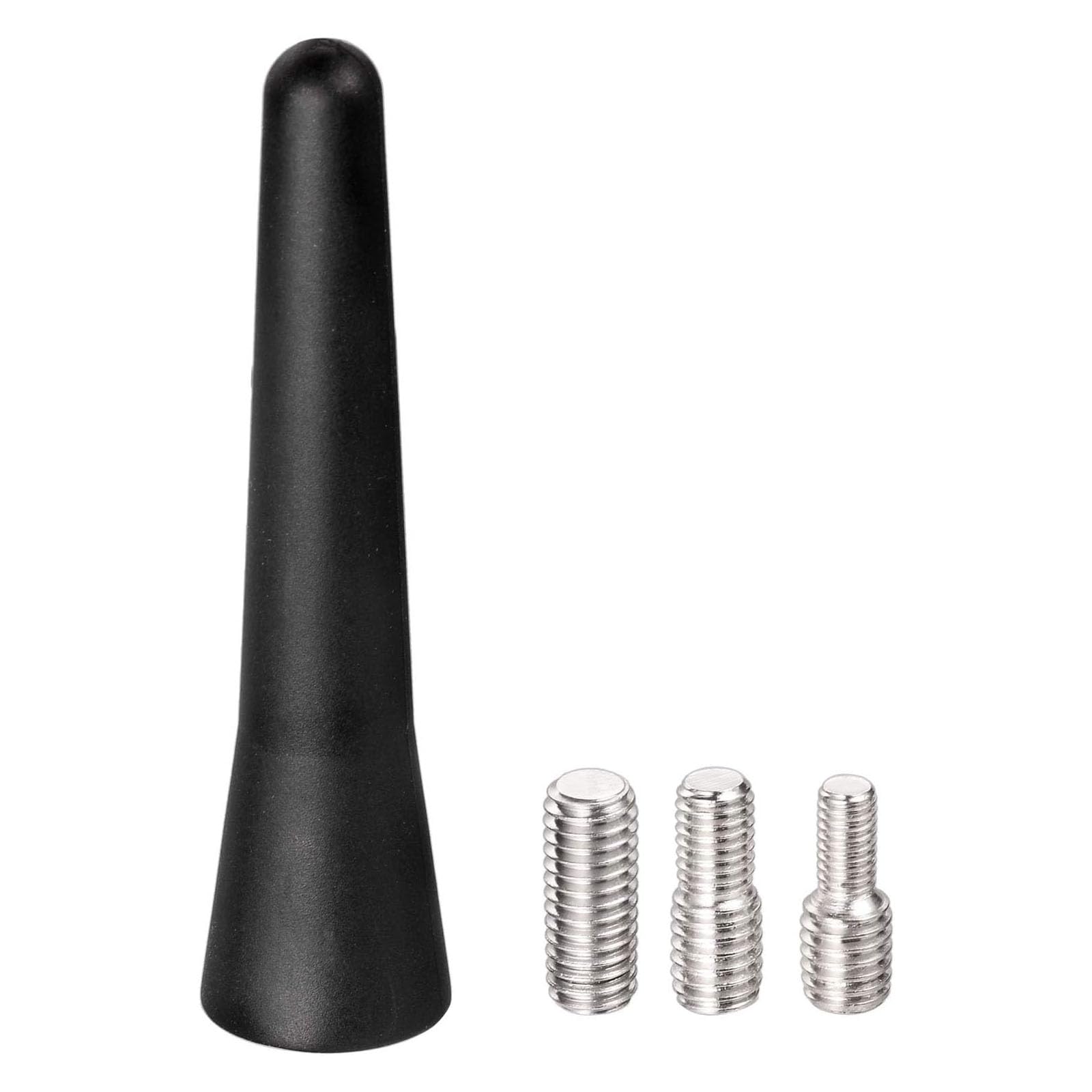 

Samcos Car Antenna, Short Antenna, Carbon Antenna, AM/FM Antenna, General Purpose, High Sensitivity, Stereo Signal, Replacement (Black/6.5cm)