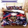 3pcs Genshin Impact4 Cover Set - Personalized Name, HD Printed Bedding with 1 Cover and 2 Pillowcases - Perfect for Home Decor, Easy Care