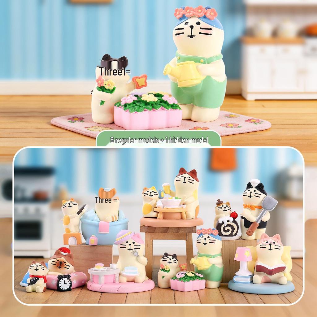 Guochao Hanfu Mädchen Figur: Frühlingsbrise Blind Box Sammlerstück – verträumte Dekoration & Geschenk