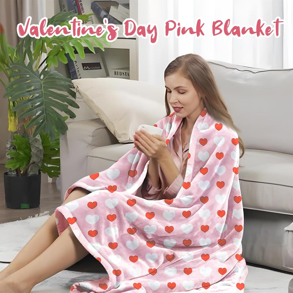 Valentine's Day Blanket Love Blanket Soft And Warm