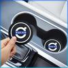 Auto Logo Car Waterproof Pads Water Cup Slot Anti-Skid Pads Parts For Volvo XC60 XC90 S60 S80 S40 V40 V60 V70 V50 XC70