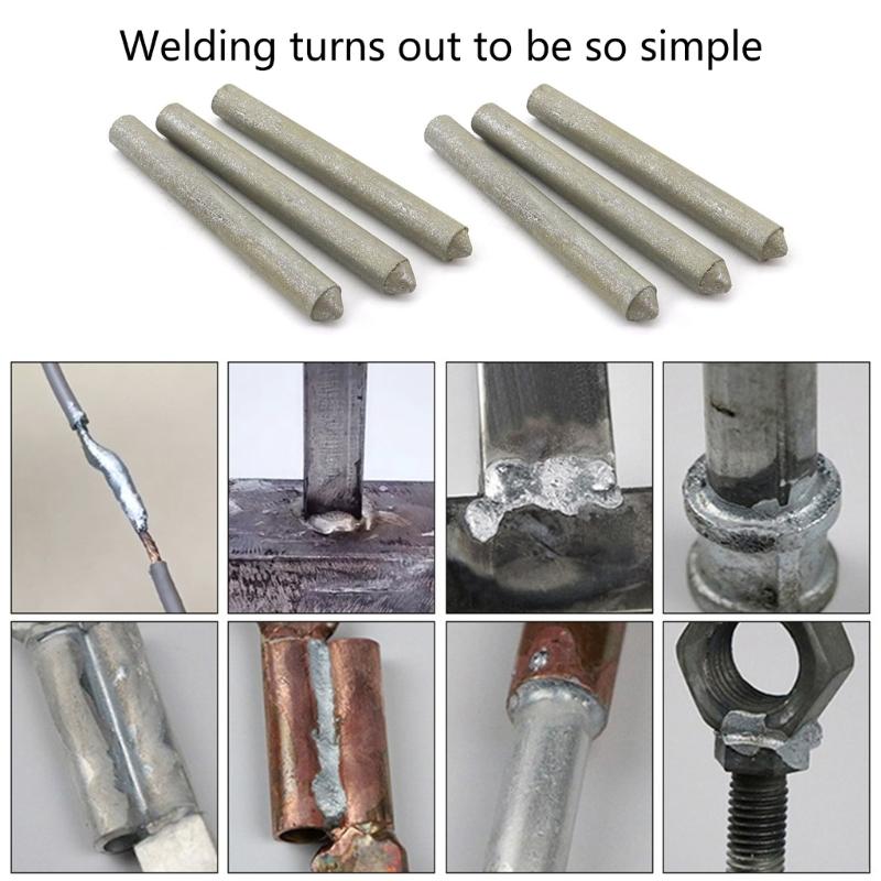 Multipurpose Metal Welding Rod For Iron Stainless Steel DIY Projects Using Basic Lighter Flame Technology