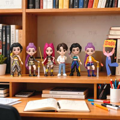 Cartoon Game Character Figures - Collectible Toy Models for Desk Decor, Display & Gifts
