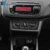 For Seat Ibiza 6j 2009 2010 2011 2012 2013 2014 Real Soft Carbon Fiber Sticker LHD RHD Car Central Control AC Frame Panel Trim