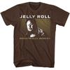 Jelly Roll Prachtig Gebroken Donkere Chocolade Muziek T-shirt
