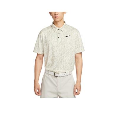 Logo-Knopf Kurzarm-Poloshirt Herren Oberteile Hell-Elfenbein HM5795110